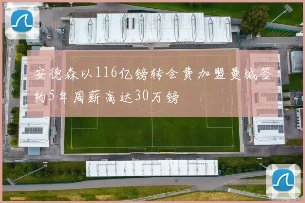 安德森以116亿镑转会费加盟曼城签约5年周薪高达30万镑